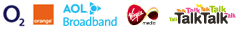 Available on O2, Orange, AOL Broadband, Virgin Mobile, and TalkTalk